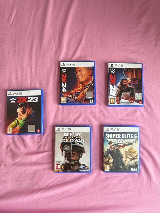 PS5 Games - WWE 2K25, Call of Duty, Sniper Elite