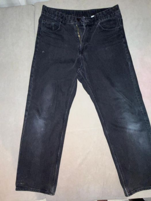 Джинсы темно серые