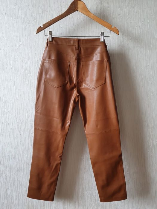 Брюки кож.зам