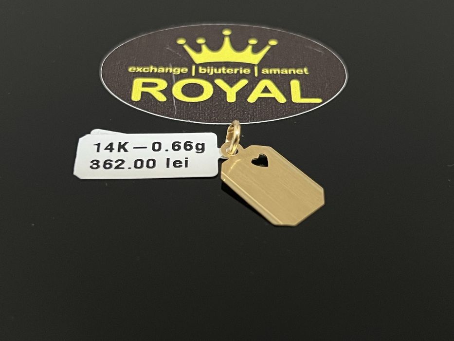 Bijuteria Royal CB : Pandant aur 14K  0,66 grame