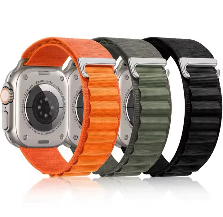 Curea Foliee Carcasa Silicon Compatibila Apple Watch Iphone 15