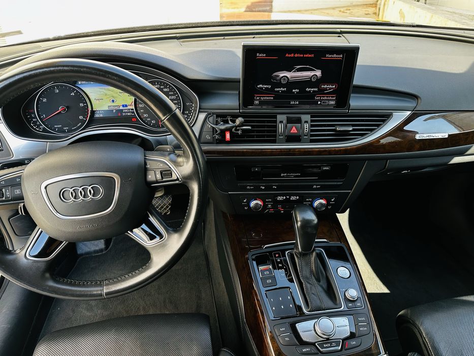 Audi a6 c7 competition/ active sound/ face/ massage