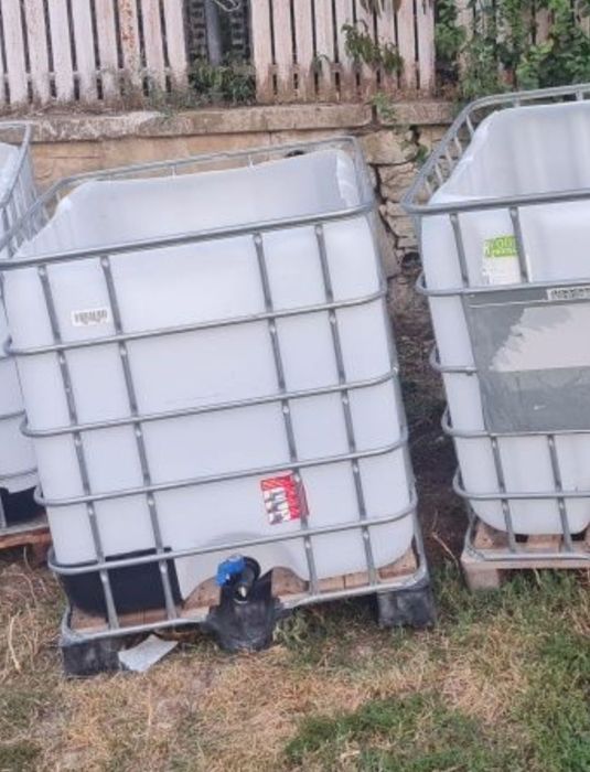 Ibc cub 1000L depozitat cereala sau irigat gradina