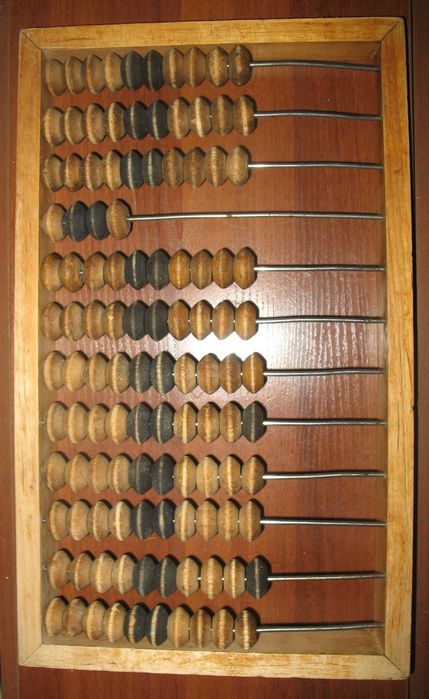 Счёты советские СССР деревянные