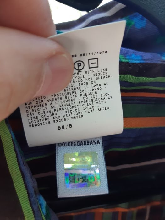Мъжка бутикова риза D&G - made in Italy