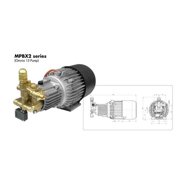 Aparat de spalat LAVOR LMX 2007 XP 220bar 3.3kw