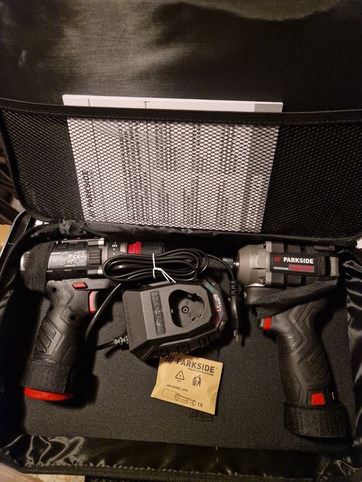 Комплект винтоверт  и малка бор машина.