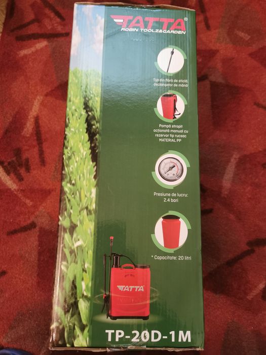Pompa de stropit manuala Tatta, 20 l,m