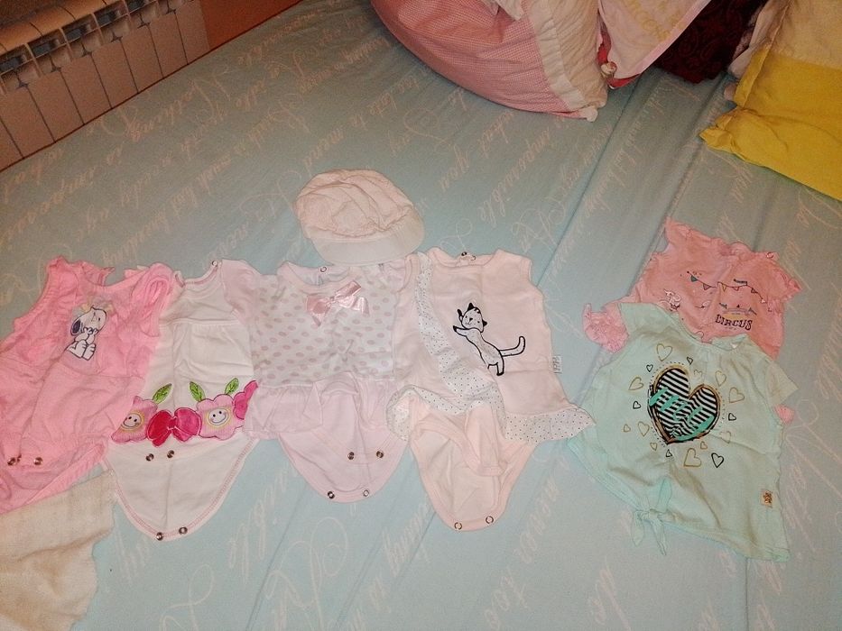 Лот за новородено- всичко необходимо 56,62,68 см