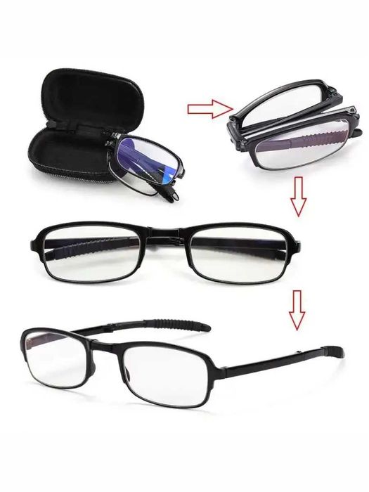 Складные очки лупа