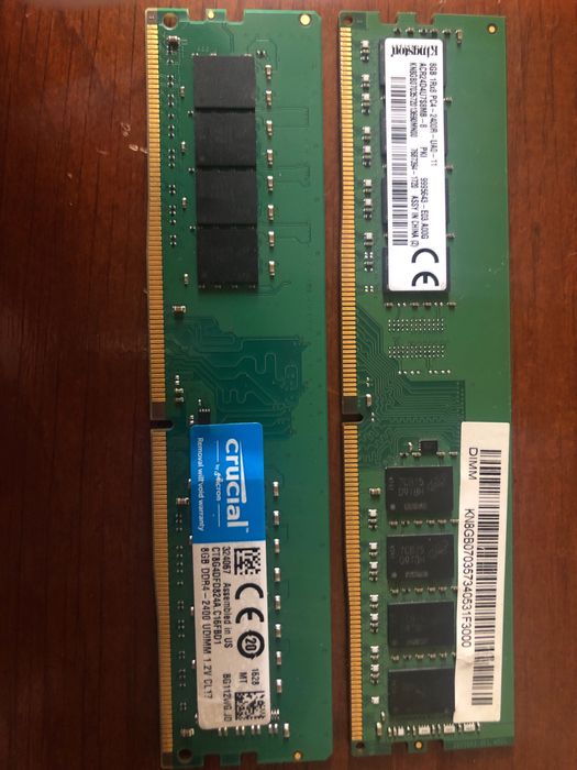 ОЗУ 8гб ddr4 две планки