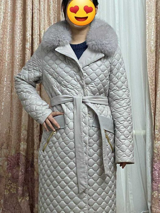 стеганое пальто ,жаңа