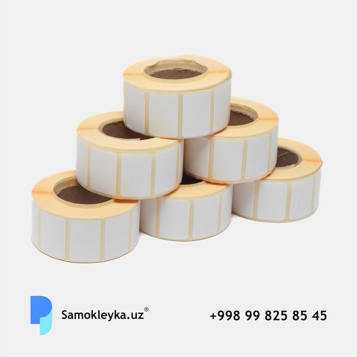 Самоклейка термоэтикетки баркод ценник лента для маркировки ОПТОМ и РО