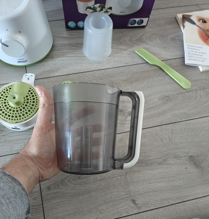 Vand aparat de gatit cu aburi si blender Philips Avent 2in1
