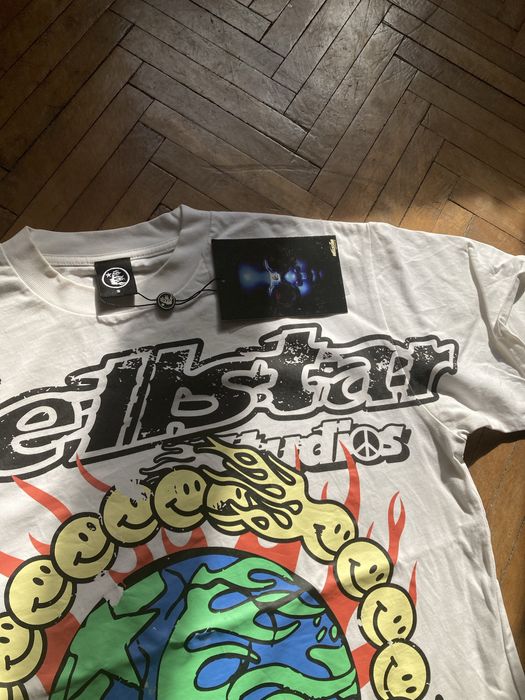 Tricou Hellstar Alb