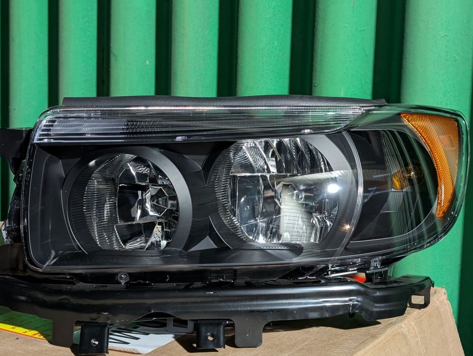 Фары Subaru Forester SG5 рестайлинг (05-08) black version
