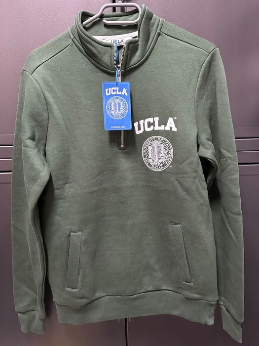 Bluza UCLA, verde, marime XS, noua