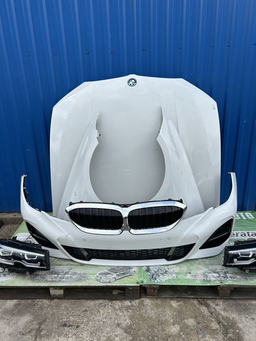 Bară față completă, capotă, aripi, faruri BMW G20