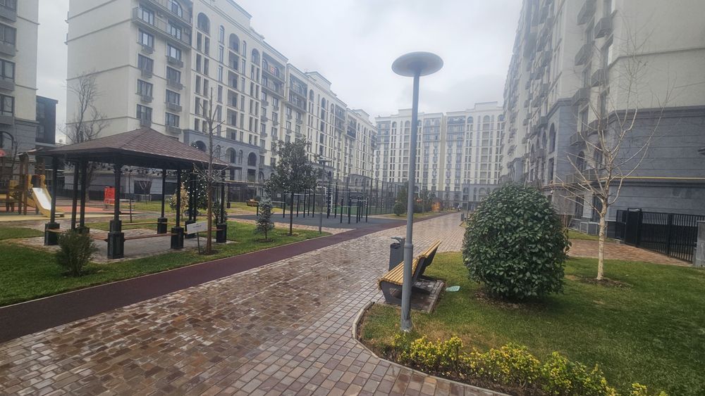 Сдаётся 2 ком квартира на Метро Буюк Ипак Йули NRG Sayram 2/3/12 рем.