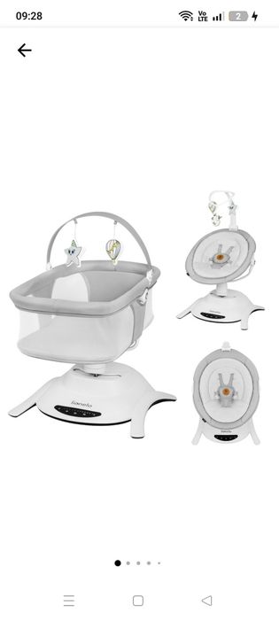 Balansoar bebe Lionelo 2 în 1