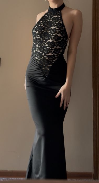 Вечернее длинное платье