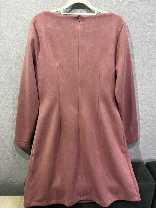 Женское платье под велюр