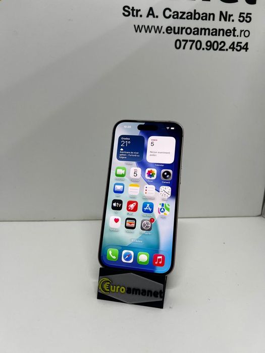 Telefon Apple iPhone 15, 128GB, 5G, Pink -I-