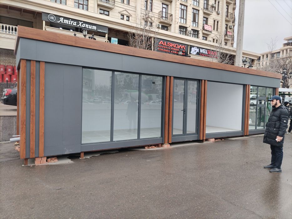 Konteyner domiklar uylar kochma binolar arzon narxda