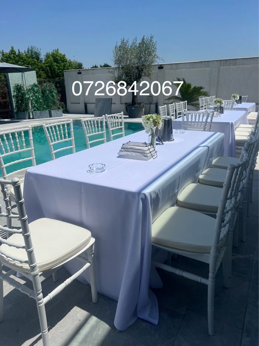 Corturi, mese, scaune de inchiriat pentru evenimente