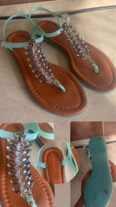 Дамски сандали равни и високи-SILVIAN HEACH, H&M, Zara, Stradivarius