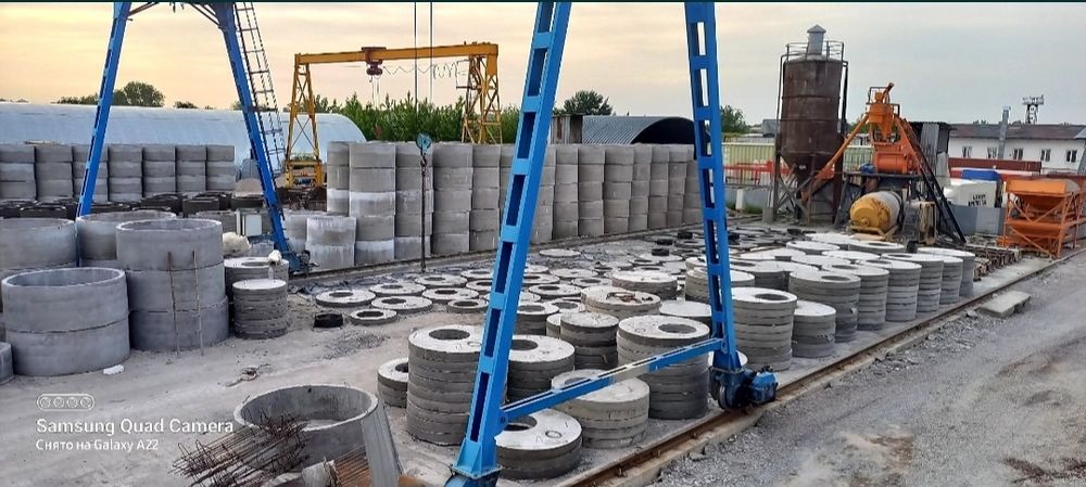 Бетонные кольца всех размеров