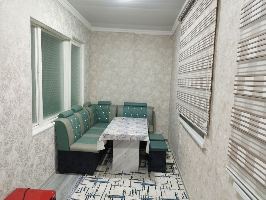 2/1/5 Сергели 2. Квартира 58 м², с ремонтом. Есть огород. Метро 500 м.