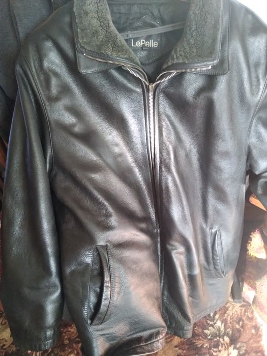 Дублёнка зимняя кожа