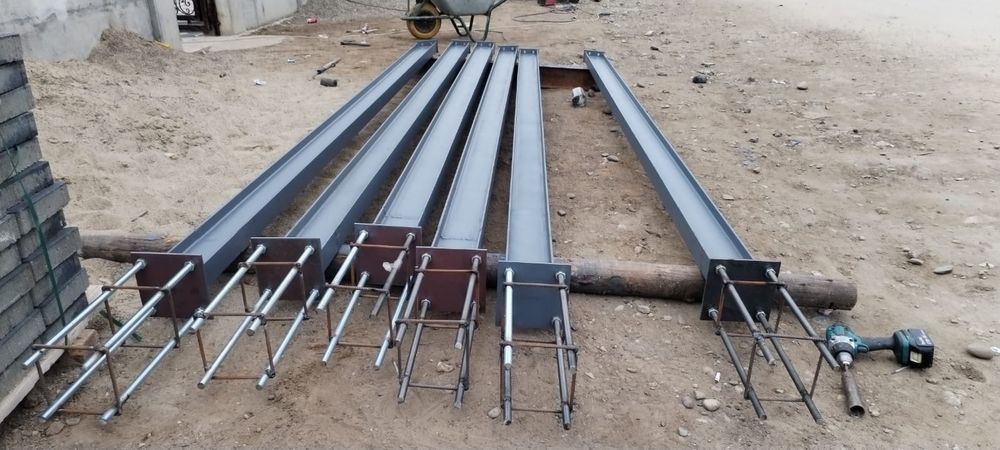 Schelet metalic hala 10x20x4 noua completa garaj service auto fanar et