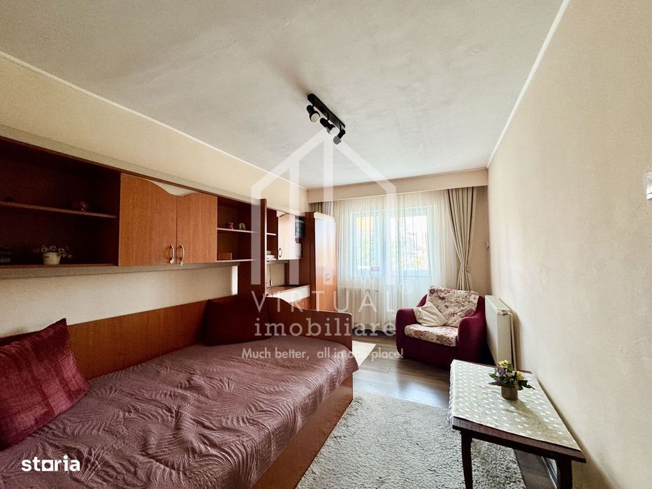 Apartament cu 2 camere, 44mp utili + 2 balcoane, boxa - Zona Centrala — fotografia 3