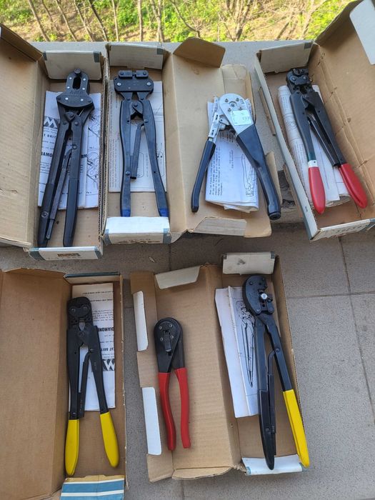 Cleste instrumente de sertizare Buchanan, A-MP PIDG