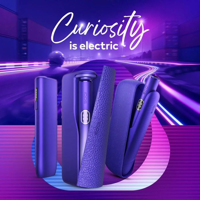 Editie limitata electric purple vand iqos iluma i toate modelele