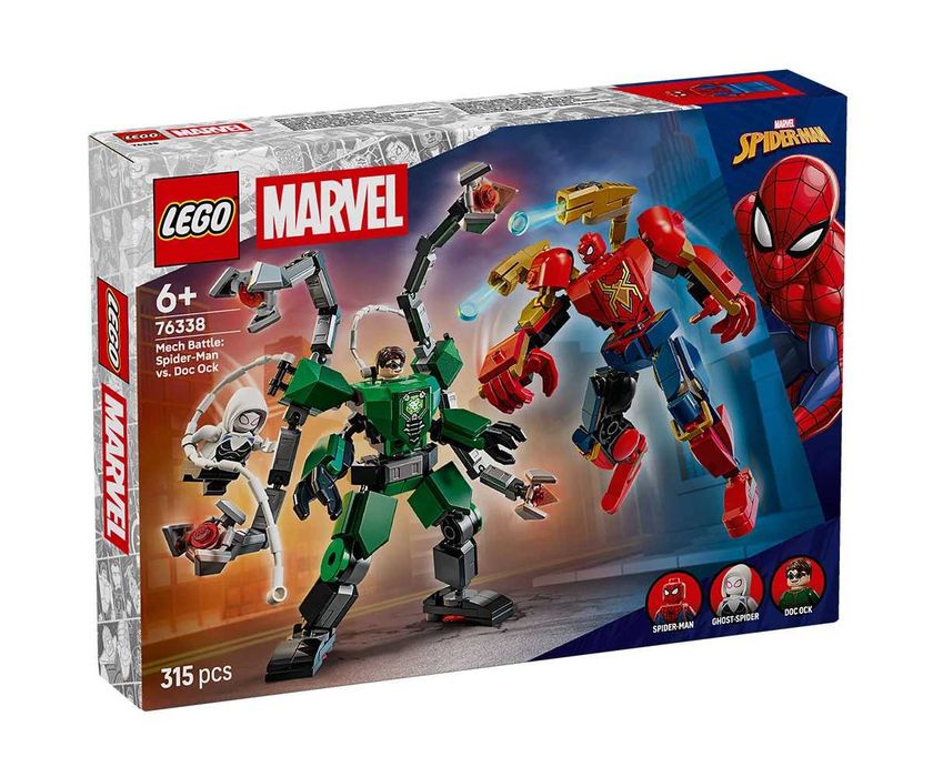 LEGO Marvel Super Heroes 76338 - Mech Battle: Spider-Man vs. Doc Ock