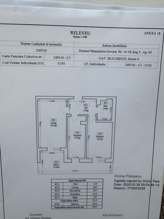 Apartament 2 camere Lacul Morii sector 6