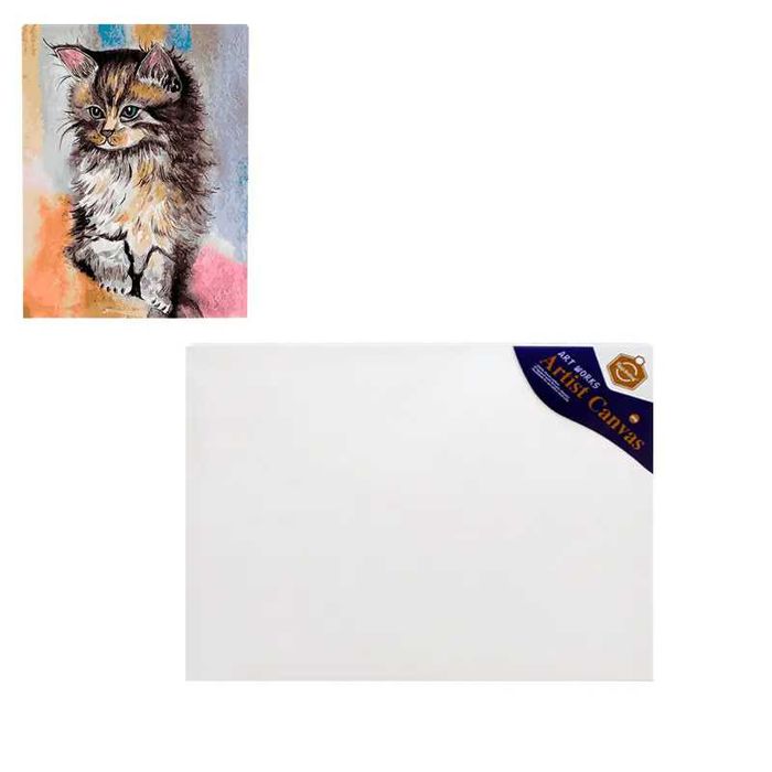 Канцеларски материали -бели платна ,каширана плоскост,различни размери