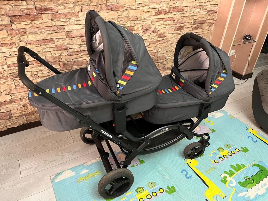 Продам коляску для двойни