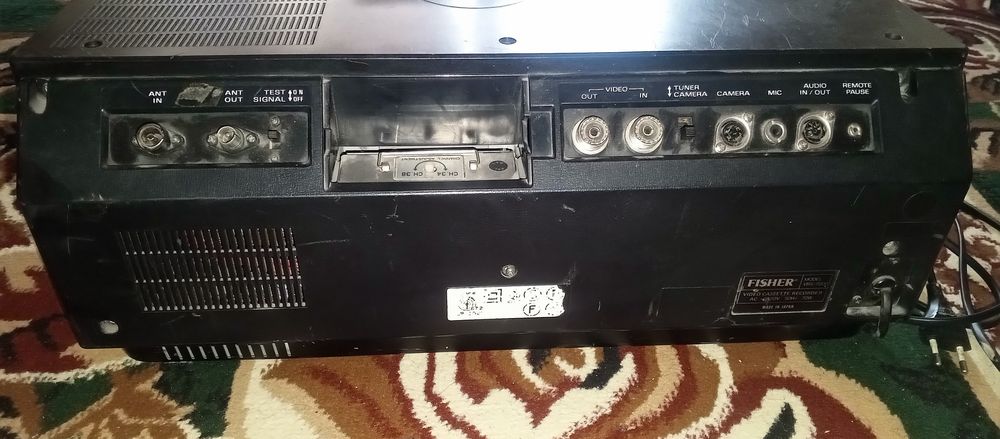 Fisher ретро антиквар видеомагнитафон