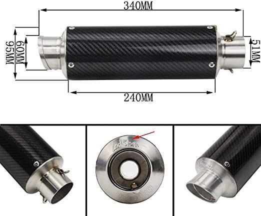 Ауспух LeoVince Мотоциклет Мотор Пистов Скутер Гърне Спортно Спортен
