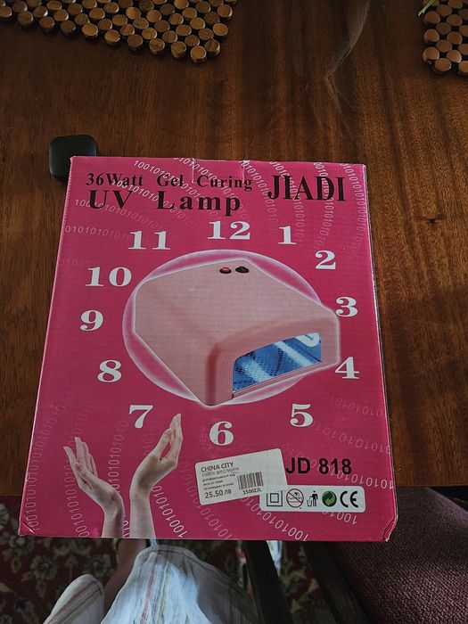Нова UV лампа за изпичане на гел лак JIADI 36W (Модел JD 818)