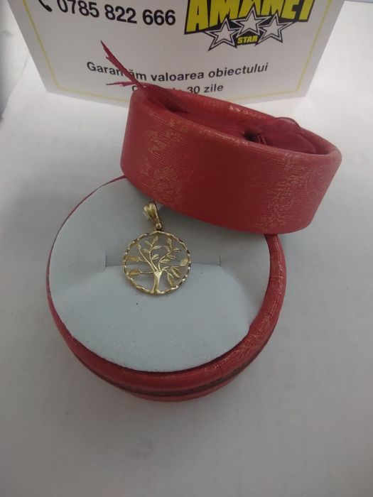 Pandantiv aur 14k(efn)