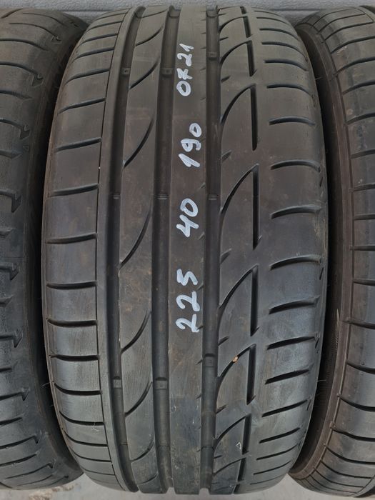 Летни гуми 4 броя BRIDGESTONE Potenza S001 225 40 R19 дот 0721