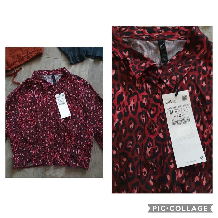 Compleu vara, bluze, camasa, pantaloni blugi, Zara marimea S - M