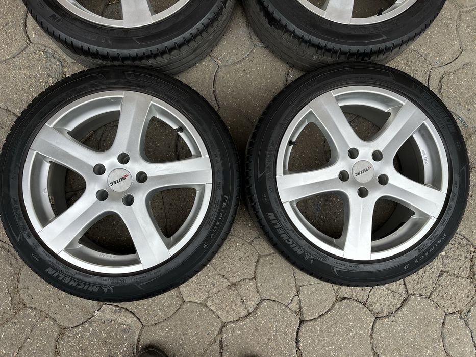 Jante aliaj 5x112mm, anvelope vara 225/45 R17, VW, Audi, Seat, Skoda Mercedes