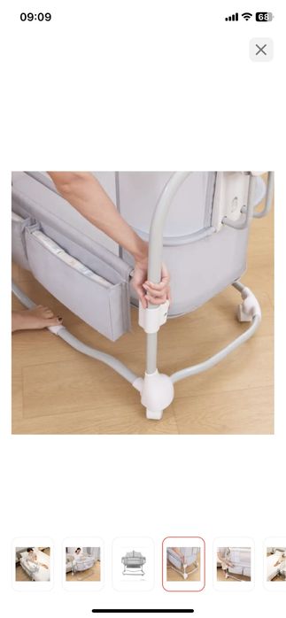 Манеж колыбель маятниковый механизм