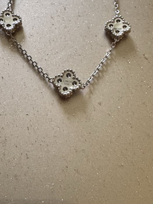 Дамска гривна Van Cleef блясък на диамант, уникален блясък (мойсанити)